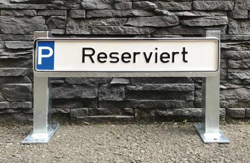 Schake Halterung Parkplatzschild OD Heißes Angebot