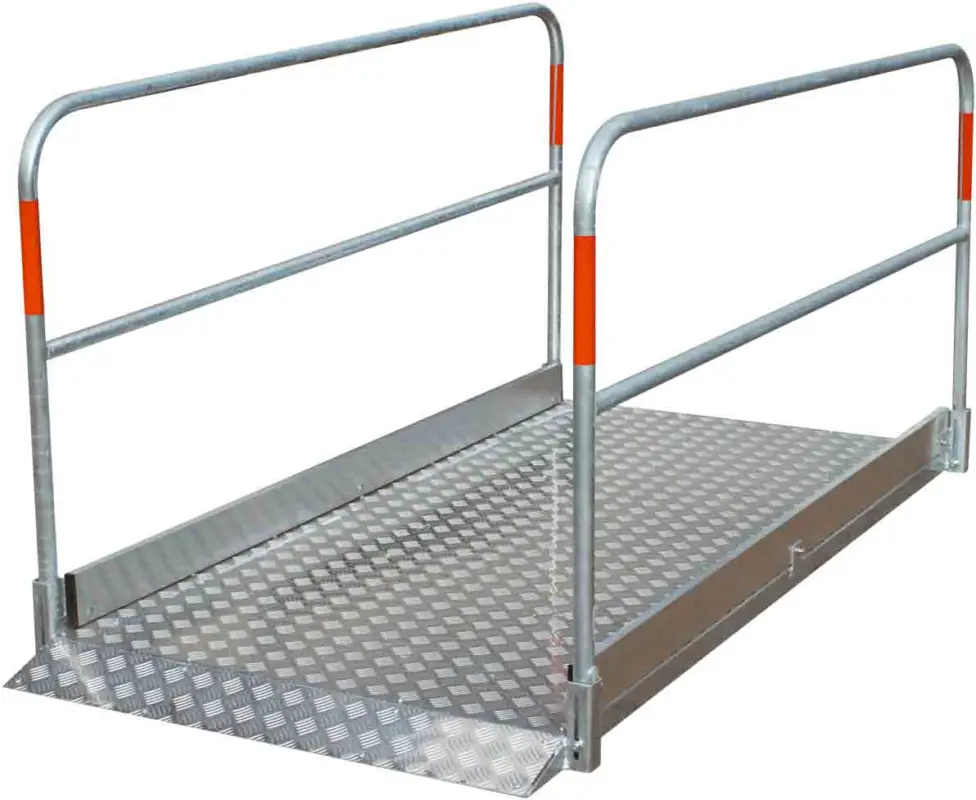 Schake Grabenbrücke Alu 1,70 x 1,00 m Heißes Angebot