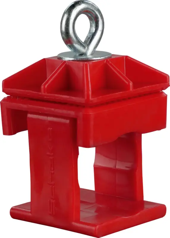 Schake Schilderklemme Kunststoff rot Angebot