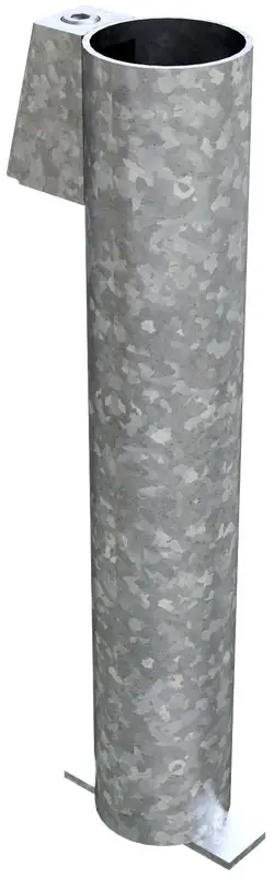 Finale Aktion Schake Bodenhülse F Stahl für Ø 60 mm Rohrpfosten - 300 mm