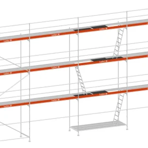 Angebot Layher Blitz Gerüst 100 Stahl 101 m²