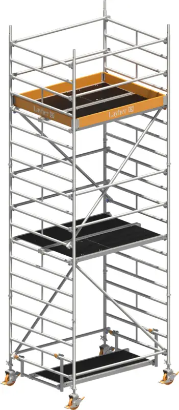 Sale Fahrgerüst Layher Uni Kompakt P2 1405004 - Arbeitshöhe 6,20 m