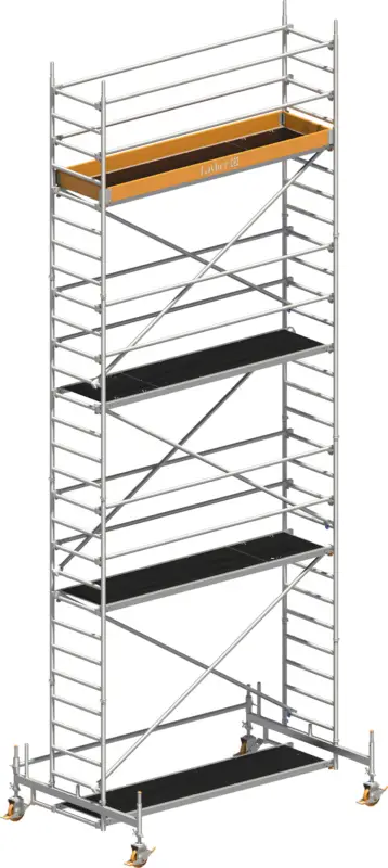 Schneller Versand Fahrgerüst Layher Uni Standard P2 1401106 mit Diagonal-Optimierung - Arbeitshöhe 8,35 m