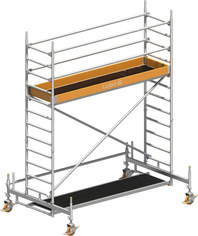 Abverkauf Fahrgerüst Layher Uni Standard P2 1401102 - Arbeitshöhe 4,35 m