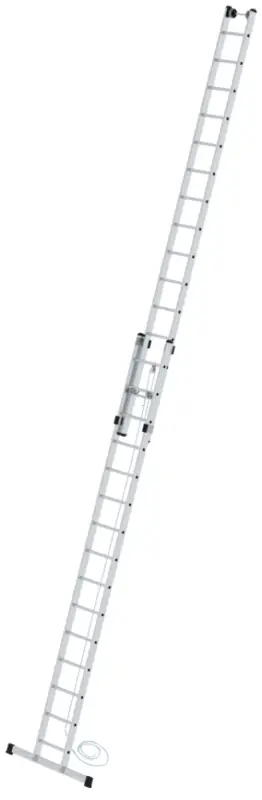 Sonderaktion Günzburger Seilzugleiter Alu 2-teilig 2x15 Sprossen