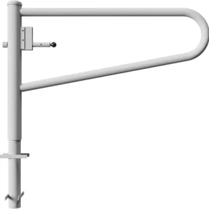 Begrenztes Angebot Schake Drehschranke - Schrankenbaum Ø 60 mm OEP verzinkt - 1500 mm