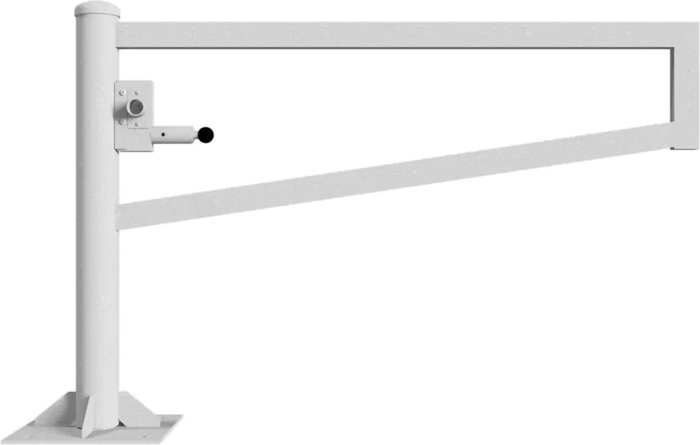 Super-Preis Schake Drehschranke - Schrankenbaum 60 x 40 mm ODD verzinkt - 1500 mm