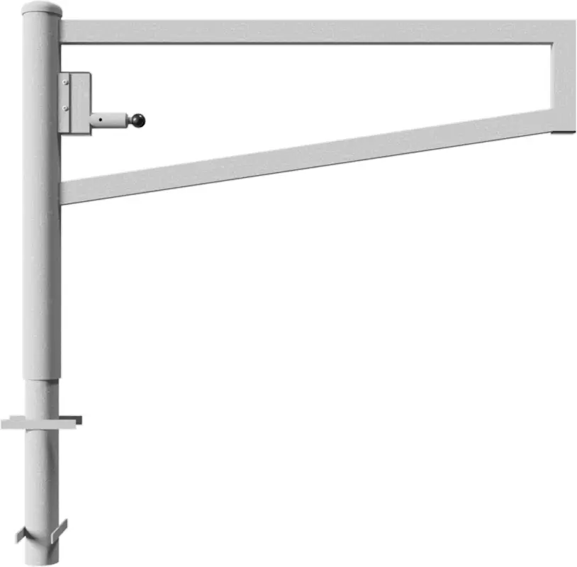Sale Schake Drehschranke - Schrankenbaum 60 x 40 mm OEP verzinkt - 1500 mm