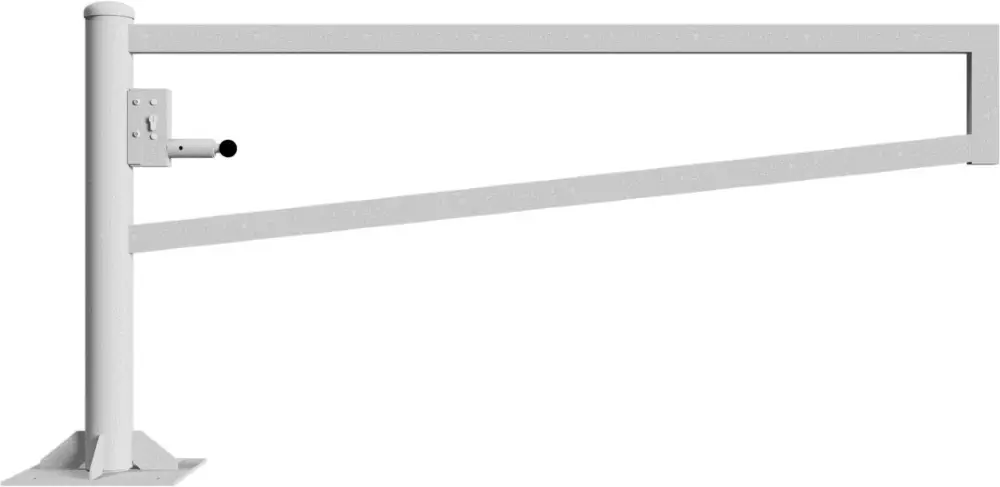 Markenprodukt Schake Drehschranke - Schrankenbaum 60 x 40 mm ODP verzinkt - 2000 mm