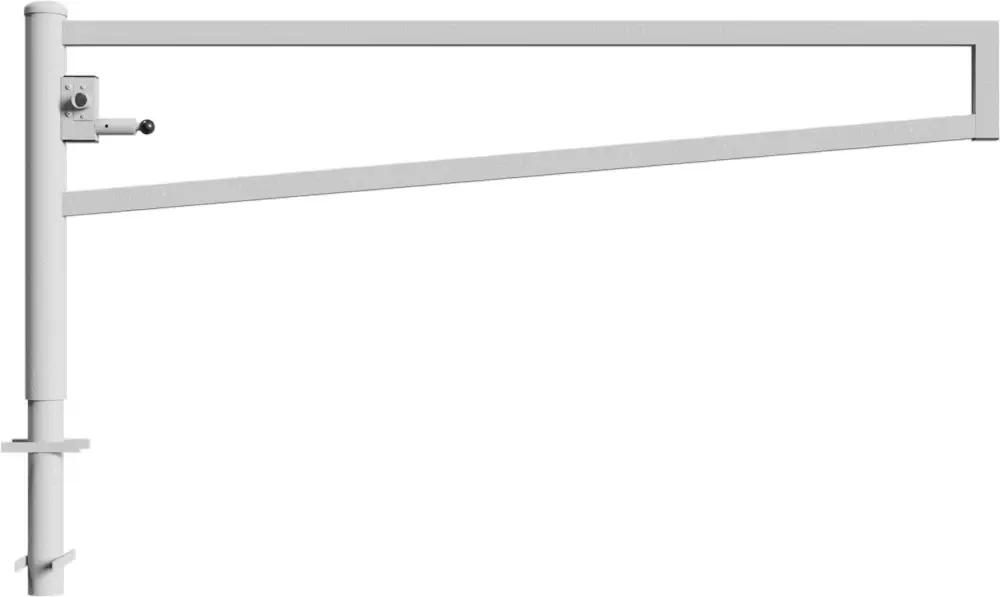 Schake Drehschranke - Schrankenbaum 60 x 40 mm OED verzinkt - 2500 mm Wochenendangebot