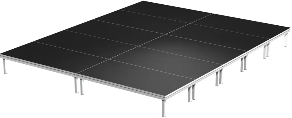 Wochenendangebot Global Truss Eventbühne 5 x 4 m GT Stage 40