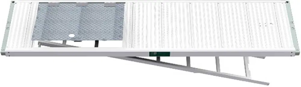 Markenware MJ UNI Durchstiegstafel Alu 2,50 x 0,63 m mit Leiter