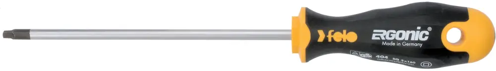 Wochenendangebot Felo Schraubendreher ERGONIC 404 Vierkant SQ 1 - 2,30 x 120 mm