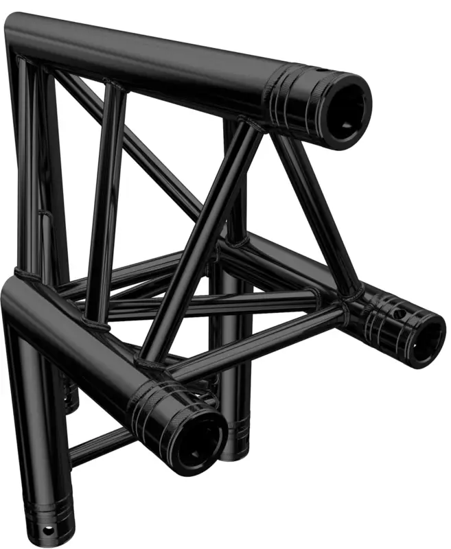 Global Truss F33 2-Weg Ecke C24 90° Stage Black Ausverkauf