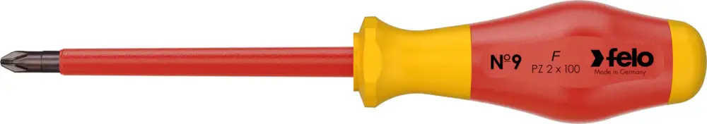 Felo Schraubendreher No9 VDE 915 Kreuzschlitz PZ 3 x 150 mm Begrenztes Angebot
