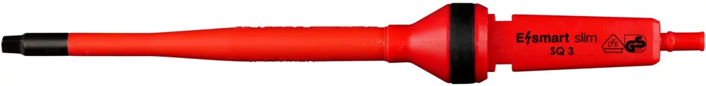 Sonderaktion Felo Schraubendreher E-smart slim VDE 063 Wechselklinge Vierkant SQ 1 - 2,30 x 100 mm