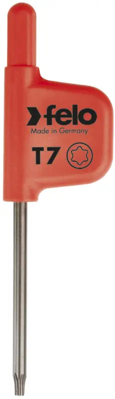 Beliebt Felo Fähnchenschlüssel 348 Torx T 5 x 33 mm