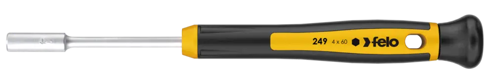 Felo Präzisionsschraubendreher 249 Sechskant SW 5,0 x 60 mm Neue Kollektion
