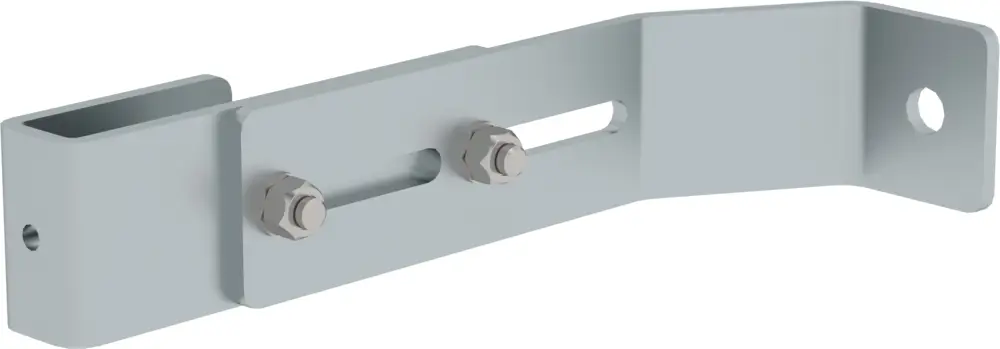 Günzburger Wandhalter Stahl 165 - 215 mm Geprüft
