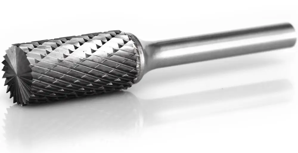 Rabatt procut Hartmetallfrässtift -TiAlN beschichtet- Zylinderform mit Stirnverzahnung ZYA-S A61225-6E TIALN
