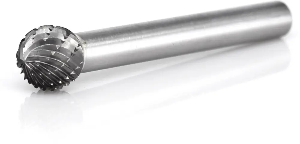 procut Hartmetallfrässtift -lange Ausführung Kugelform KUD D61010-6-185 mm Kracherpreis