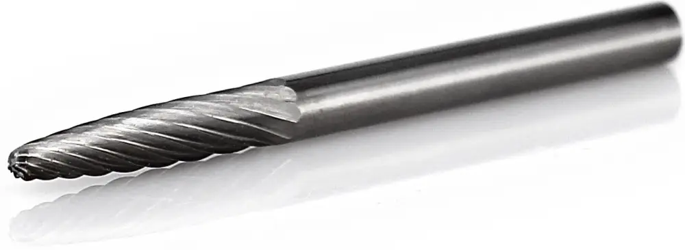 Abverkauf procut Hartmetallfrässtift -lange Ausführung Rundbogenform RBF F30312-2-75 mm
