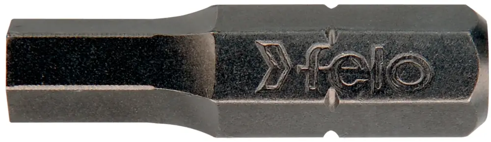 Neu Felo Industrie Bit C 6,3 Innensechskant HEX 1 4 Zoll x 25 mm - VE 10 Stück
