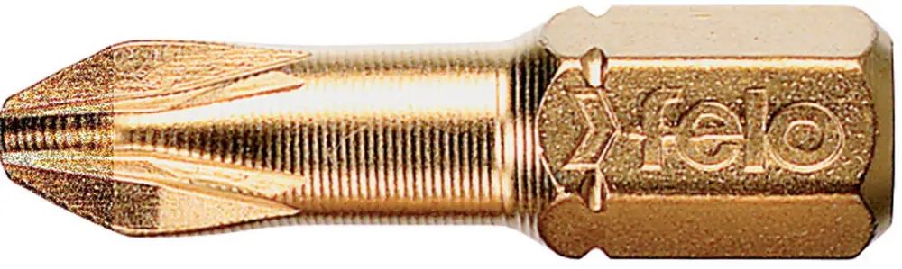 Felo Diamant Bit C 6,3 Kreuzschlitz PZ 2 x 25 mm - VE 10 Stück Top-Angebot