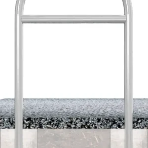 Versand Am Gleichen Tag Schake Rundbügel Stahl mit Querholm OE Ø 48 mm dunkelgrau - 650 x 1200 mm