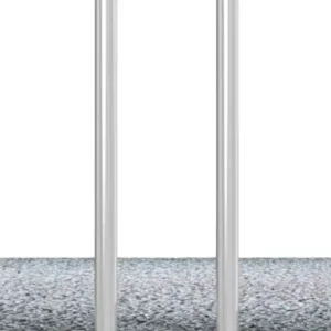Wochenendangebot Schake Rundbügel Stahl OE Ø 48 mm schwarzbraun - 300 x 1400 mm