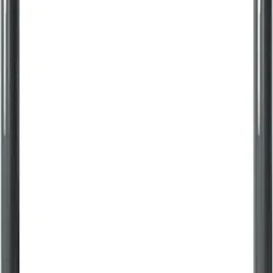 Ausverkauf Schake Anlehnbügel Stahl OE Ø 48 mm schwarzbraun - 700 x 1200 mm