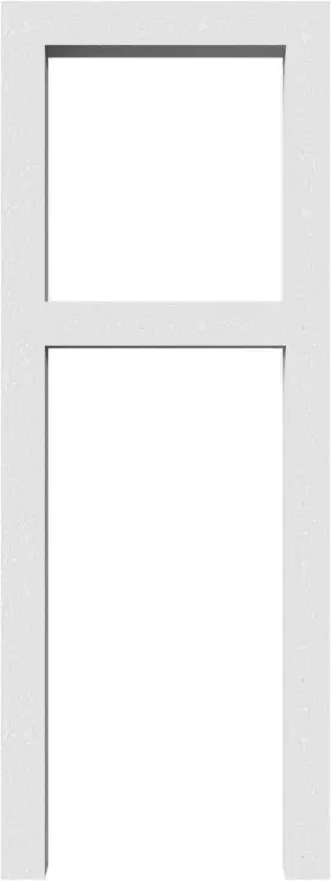 Schake Anlehnbügel Stahl mit Querholm OE 60 x 60 mm verzinkt - 450 x 1200 mm Must-Have