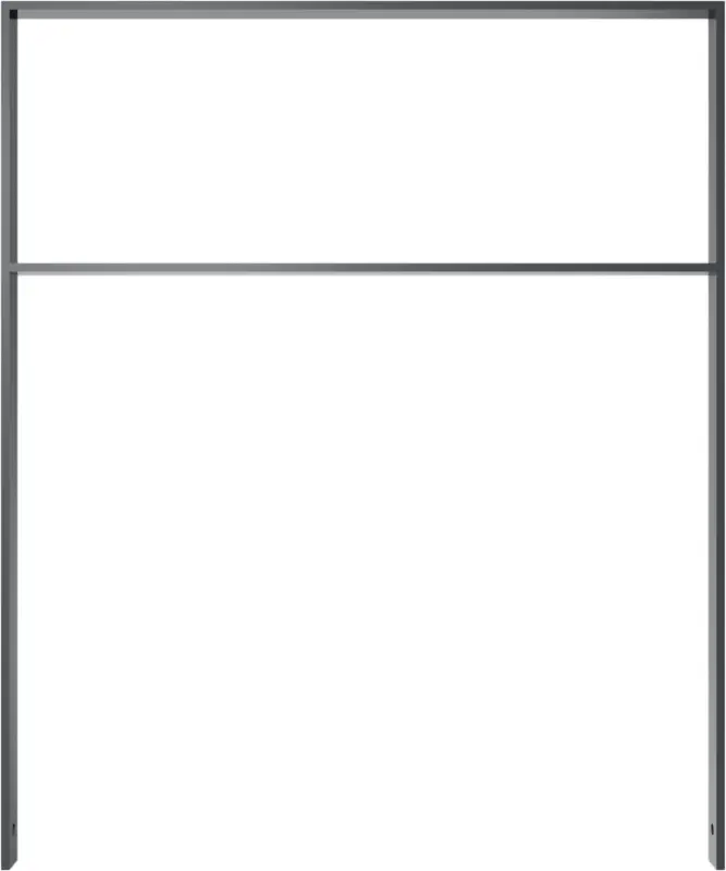 Schake Anlehnbügel Flachstahl mit Querholm OE 50 x 12 mm moosgrün - 1000 x 1200 mm Nur Für Kurze Zeit