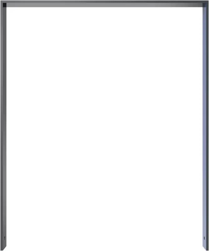 Schake Anlehnbügel Flachstahl OE 80 x 12 mm schwarzbraun - 1000 x 1200 mm Nur Heute