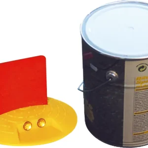 Angebot Schake Markierungsknopf Ø 120 mm mit Fähnchen - zwei Reflexlinsen einseitig - hawego Set