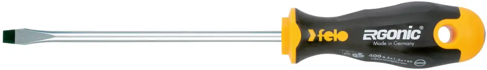 Felo Schraubendreher ERGONIC 400 Schlitz SL 3,0 x 0,5 x 80 mm Sonderaktion