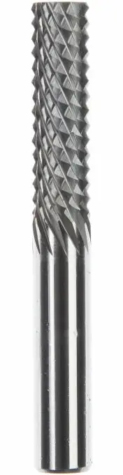Neuheit procut Hartmetallfrässtift GFK/CFK mit Stirnverzahnung P121230-8E