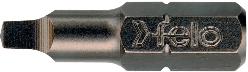Felo Industrie Bit C 6,3 Vierkant SQ 2 - 2,8 x 25 mm - VE 10 Stück Kracherpreis