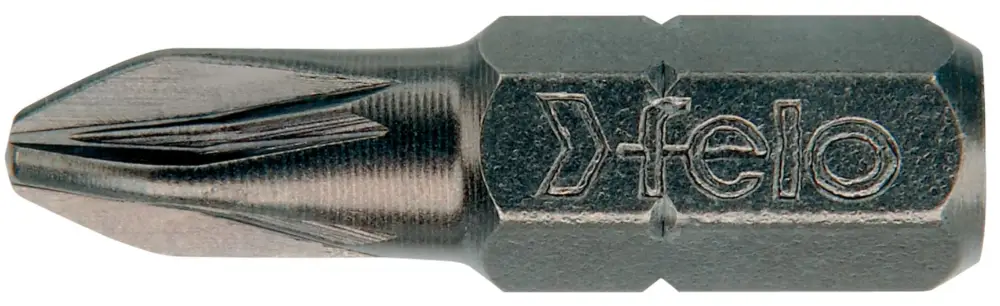 Felo Industrie Bit C 6,3 Kreuzschlitz PZ 1 x 25 mm - VE 10 Stück Nur Heute