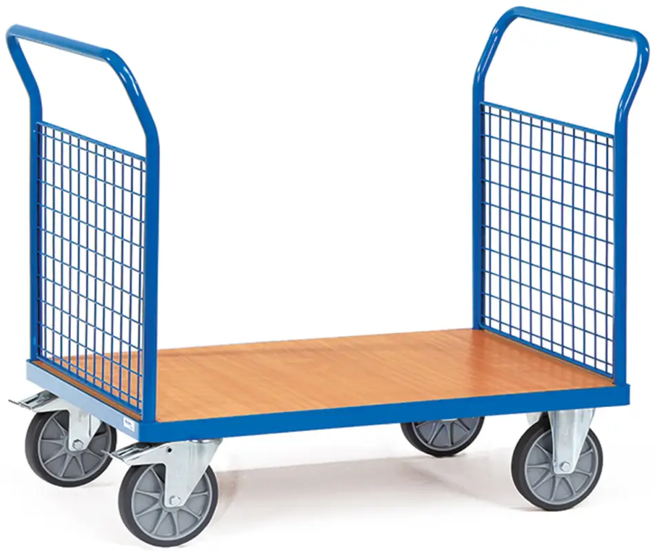 Angebot Fetra Doppel-Stirnwandwagen Gitter 1000 x 600 mm