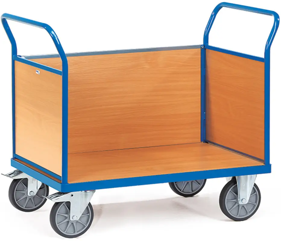 Fetra Dreiwandwagen Holz 1000 x 600 mm Begrenztes Angebot