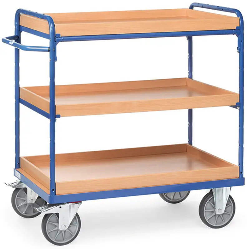 Fetra Etagenwagen mit drei Kästen 1000 x 600 mm Preisknaller