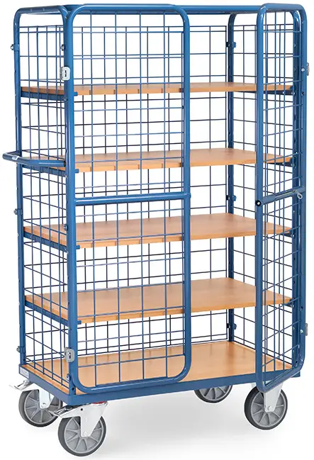 Fetra Vierwand-Paketwagen hoch DG mit Dach 1000 x 600 mm Neu