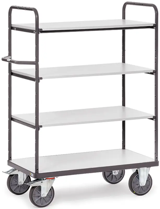 Fetra Etagenwagen ESD mit vier Böden 850 x 500 mm Preisreduziert
