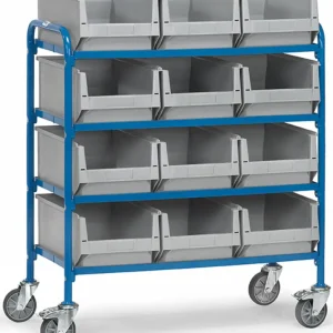Fetra Beistellwagen mit zwölf Kästen 940 x 470 mm Meistverkauft