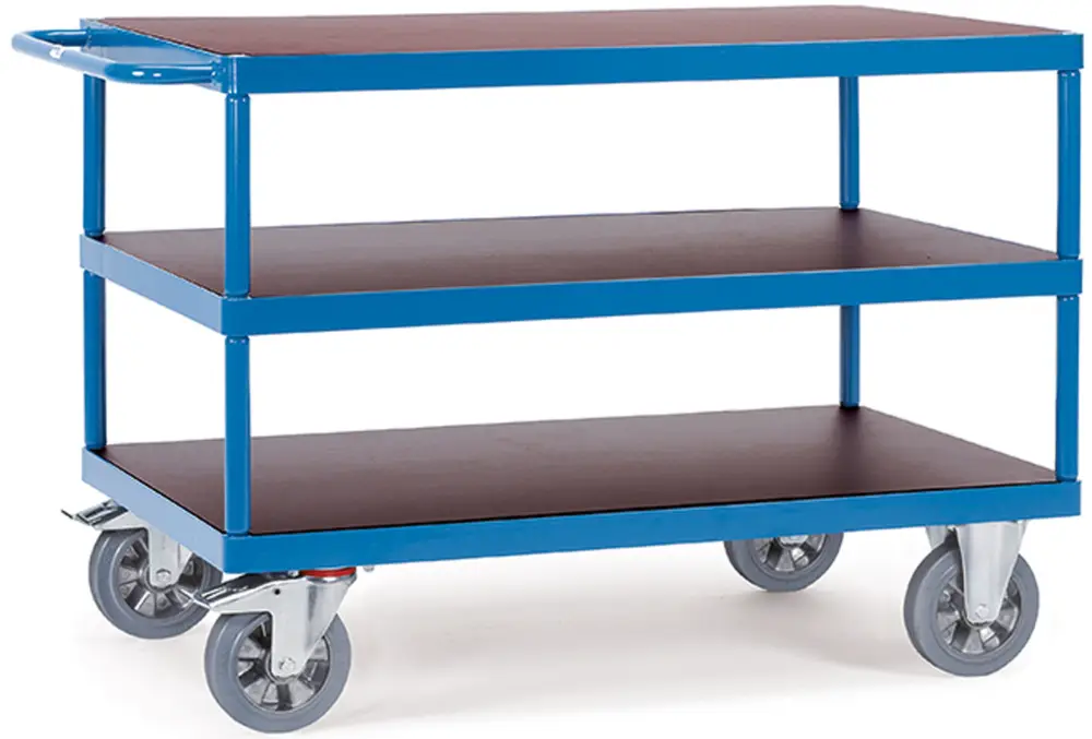 Fetra Schwerlast-Tischwagen mit drei Plattformen 1600 x 800 mm Jetzt Bestellen