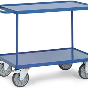 Bestpreis Fetra Tischwagen schwer mit zwei Stahlplattformen 1000 x 600 mm