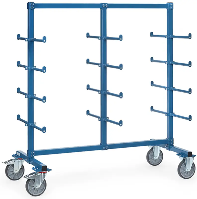 Preisreduziert Fetra Tragarmwagen mit Abrollsicherung 4626-1AS - 2000 x 800 mm