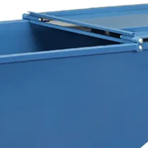 Fetra Deckel für Muldenkipper blau 47D1 - 250 Liter Expressversand