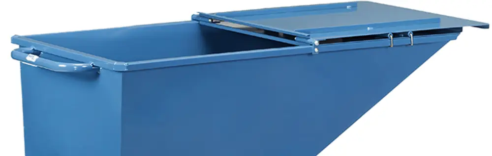 Fetra Deckel für Muldenkipper blau 47D1 - 250 Liter Expressversand